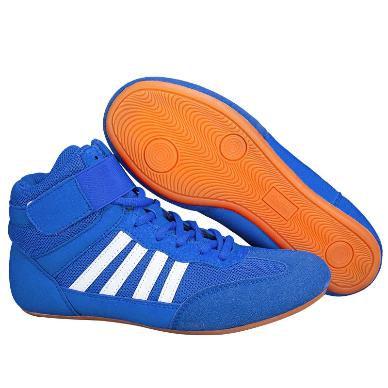 Training Wrestling Shoes Men Female Fitness Boxing Shoes Mesh Breathable Boxing Shoes Men High Quality Wrestling Shoes