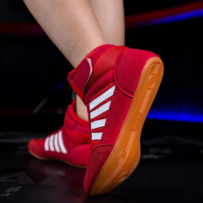 Training Wrestling Shoes Men Female Fitness Boxing Shoes Mesh Breathable Boxing Shoes Men High Quality Wrestling Shoes